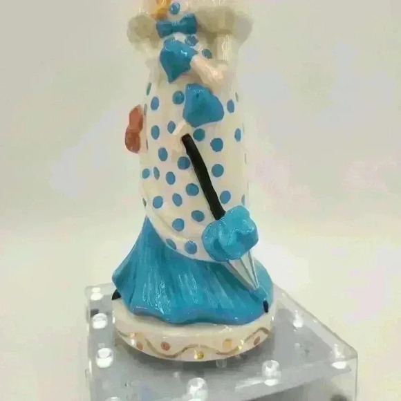 Sweet 10" Vintage Parasol Figurine For The Little Blonde‎ In Your Life! - Picture 3 of 12